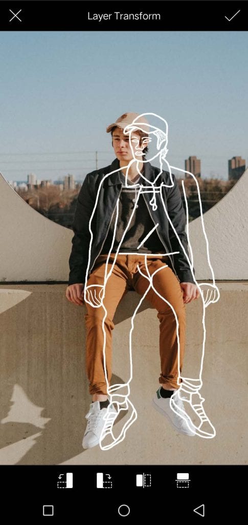 Cara Membuat Outline Kekinian Pada Foto Dengan Picsart Android