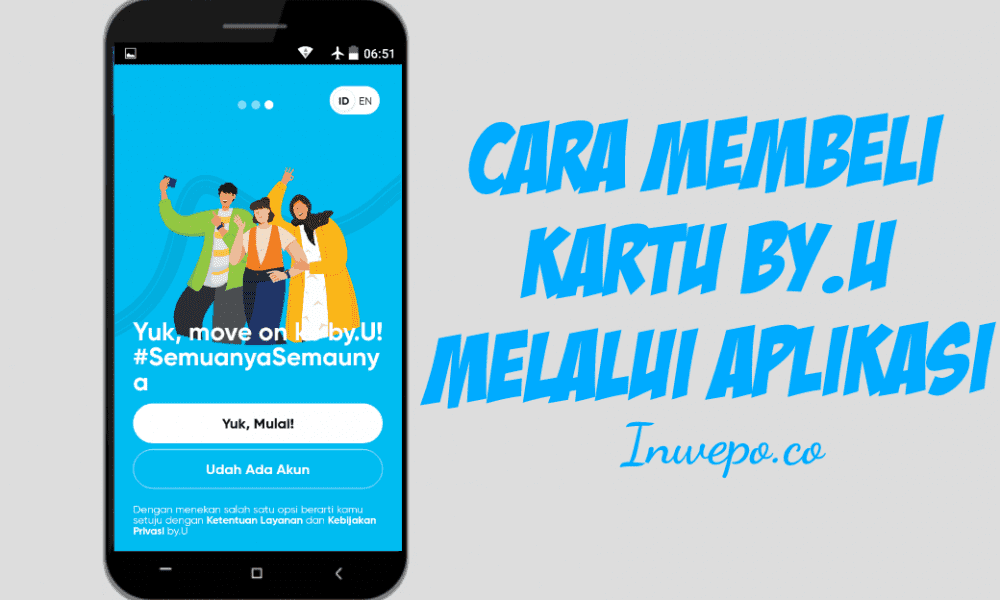 Cara Mudah Membeli Kartu Perdana By U Melalui Aplikasi