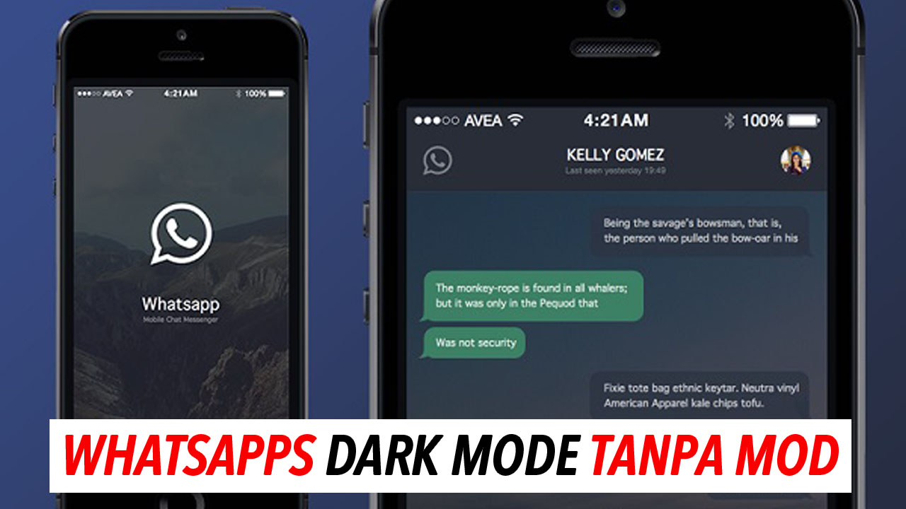 Cara Mudah Dan Aman Mengaktifkan Dark Mode Di Whatsapp