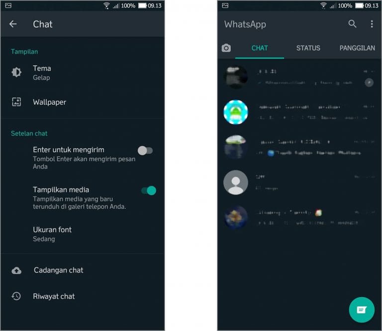 Cara Mengaktifkan Dark Mode WhatsApp Di Android