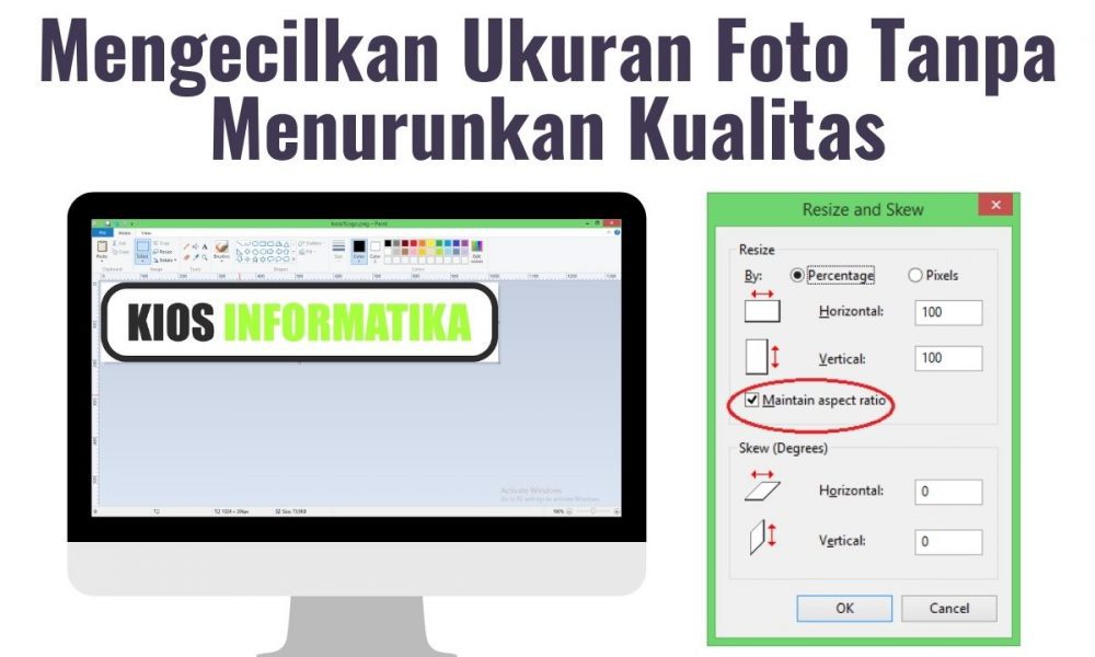 Cara Mengecilkan Ukuran Foto Tanpa Menurunkan Kualitas