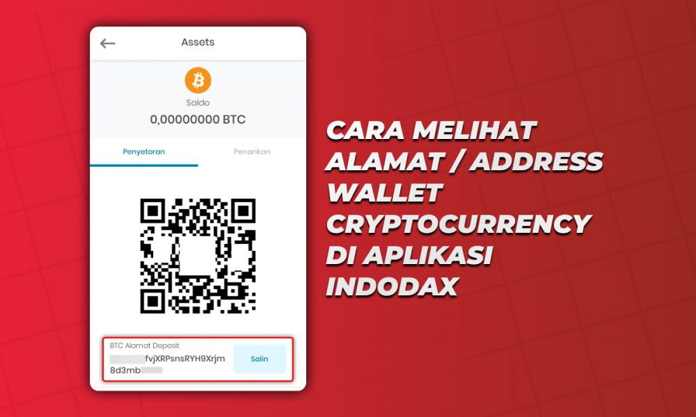 Cara Melihat Address Wallet Cryptocurrency Di Indodax Inwepo