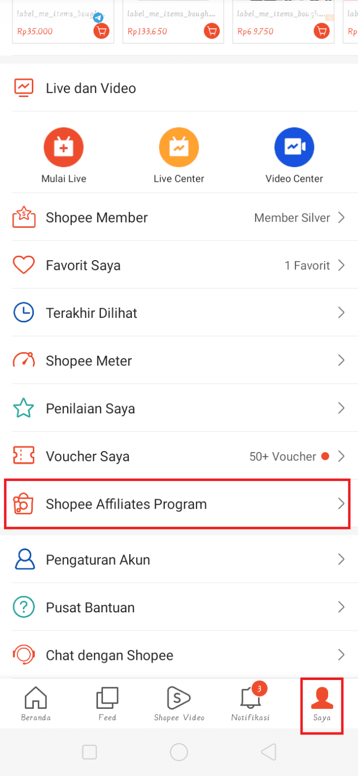 Cara Mengetahui Kode Referral Shopee Affiliate Inwepo