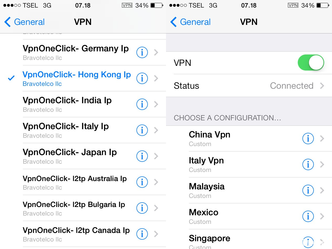 download stiker line di iphone menggunakan vpn one click