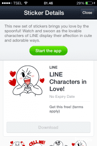 line event LINE Characters in Love