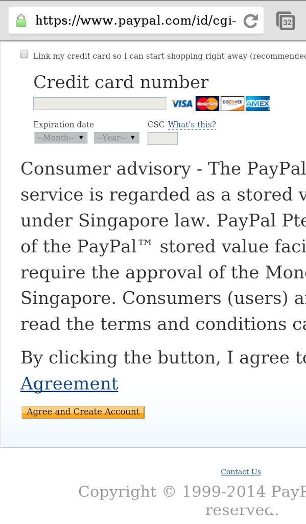Cara Membuat PayPal 3