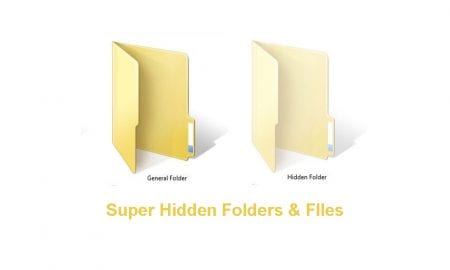 cara membuat dan menampilkan super hidden folder dan file windows