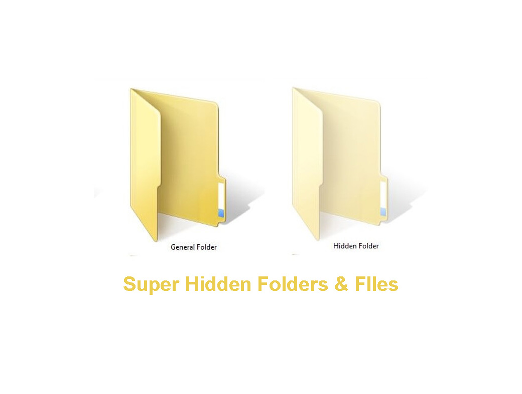 cara membuat dan menampilkan super hidden folder dan file windows
