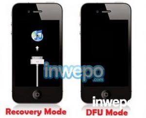 dfu mode and recovery mode wm