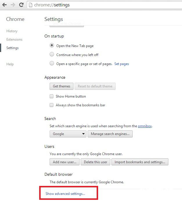 setting proxy di google chrome 2