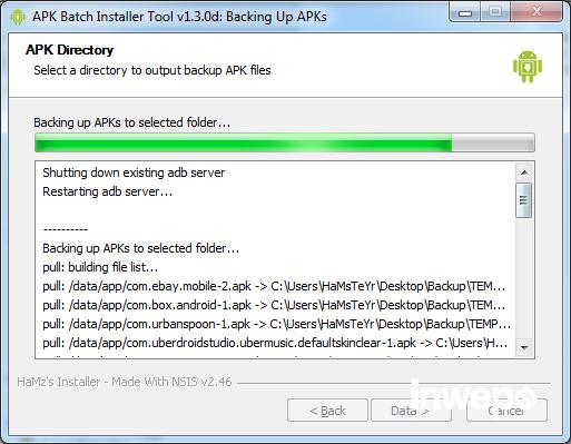 Cara Install Backup Aplikasi Apk Android di PC 5
