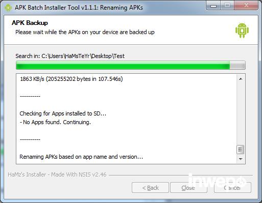 Cara Install Backup Aplikasi Apk Android di PC 6