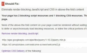 Memperbaiki render-blocking JavaScript CSS Pada WordPress di Google PageSpeed 2