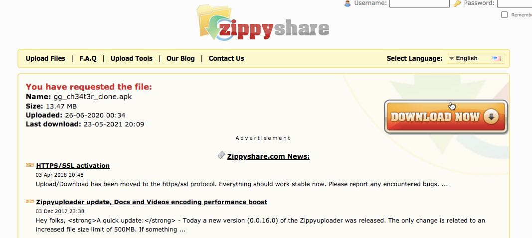 cara download di zippyshare terbaru 2021
