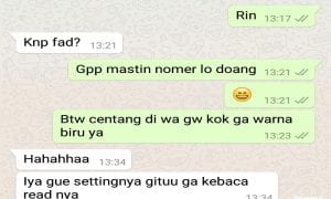 Cara Menghilangkan Tanda Centang Biru Read di WhatAspp 1300