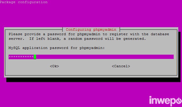 phpmyadmin install inwepo 2