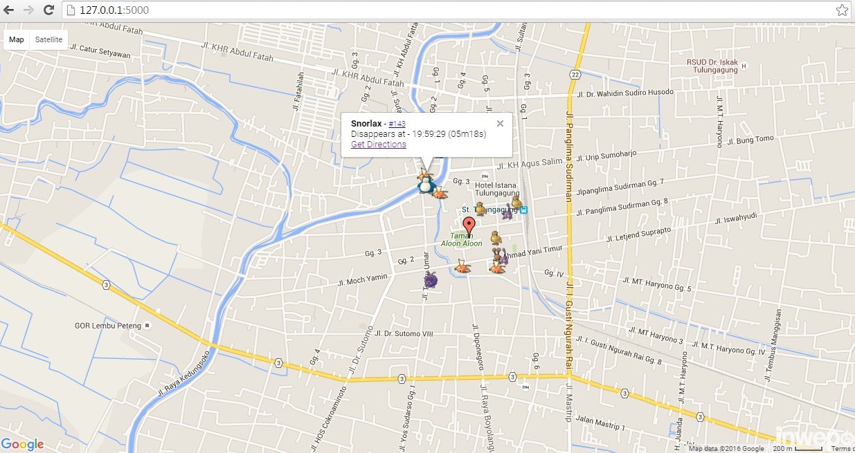 Cara Mencari Pokemon Langka Menggunakan Map Scanner (Real Time)