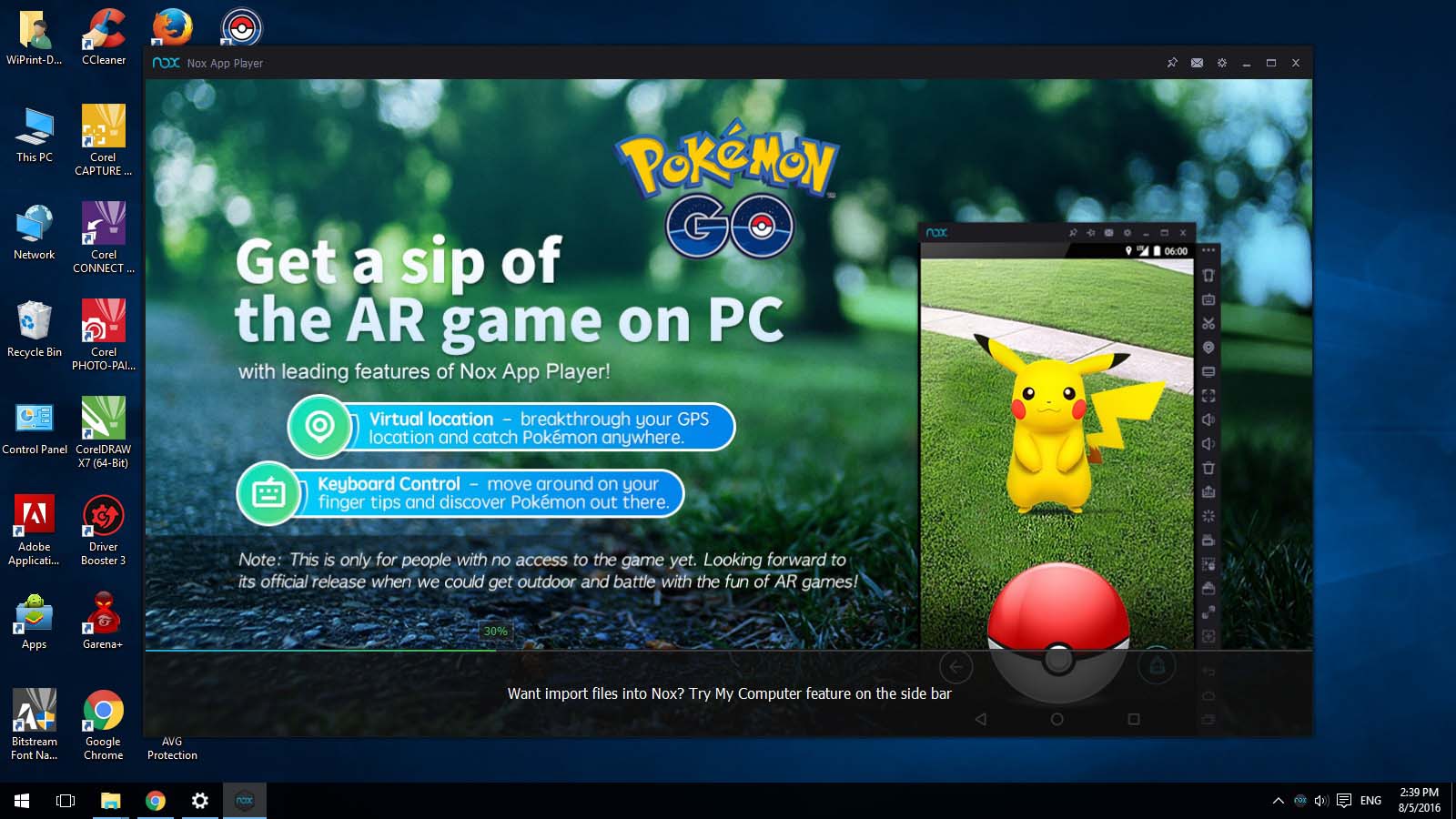 Cara Bermain Pokemon Go di PC Menggunakan Nox APP 1