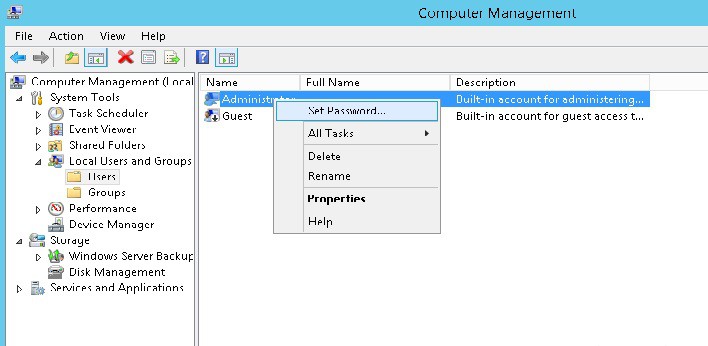 Cara Ganti Password Admin Windows Server 2012 3