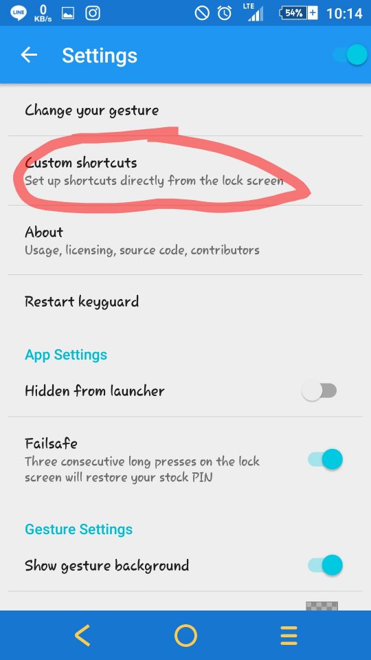 Cara Membuat Gesture Unlock di Android 5