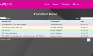 Cara Membuat Website Pendaftaran Halaman Kursus