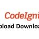 codeigniter upload download