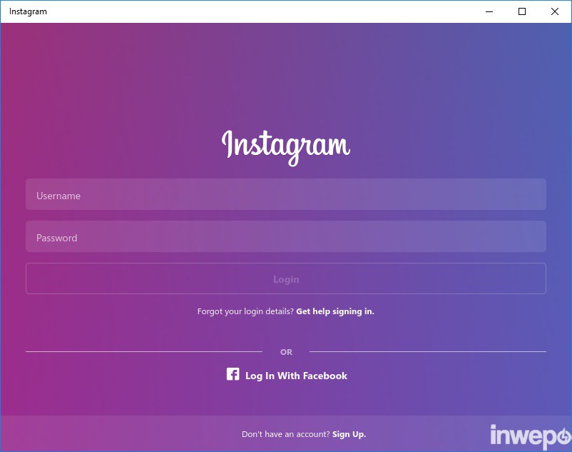 Cara Memainkan Instagram di Windows 10 3