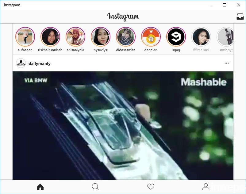 Cara Memainkan Instagram di Windows 10 4