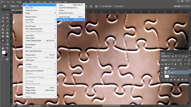 Cara Membuat Efek Puzzle Pada Foto dengan Photoshop 12