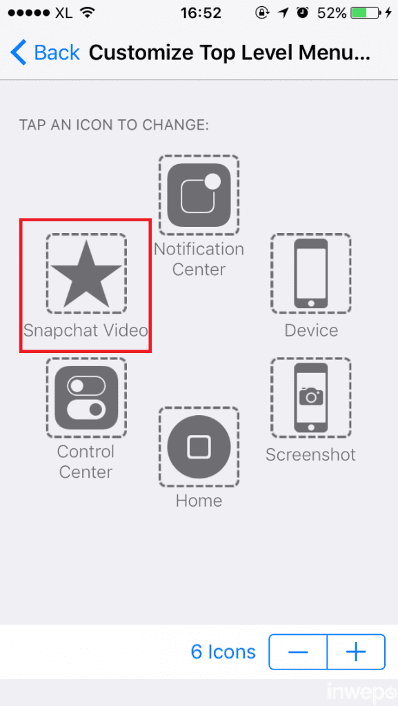 Cara Merekam Video Snapchat pada Ios Tanpa Menekan Secara Manual 7