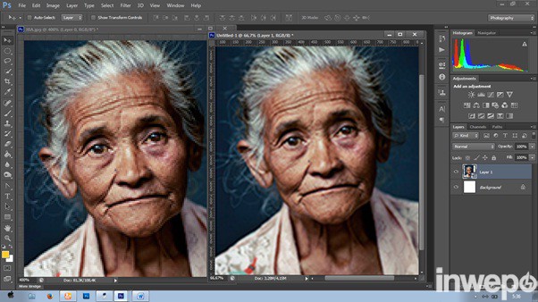 Cara Memperbesar Ukuran Foto Tanpa Pecah Dengan Photoshop - Inwepo
