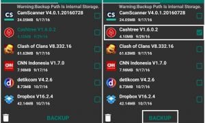 cara backup aplikasi di appsaver