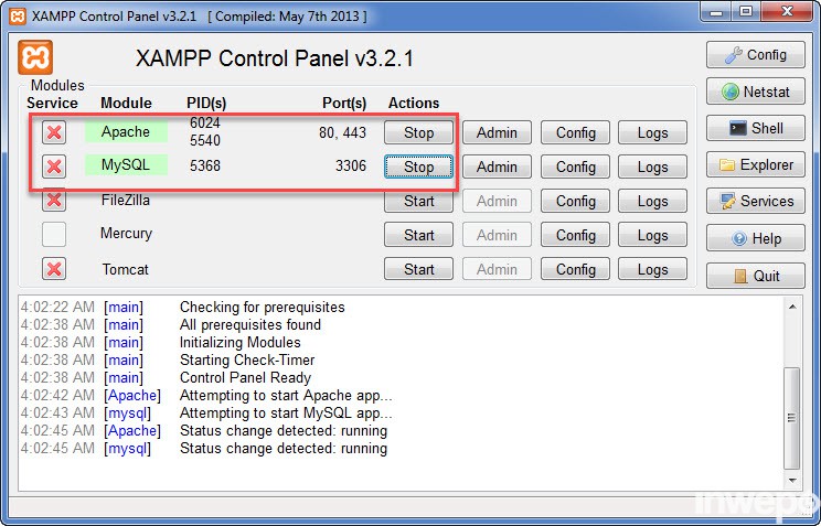 cara install XAMPP 5