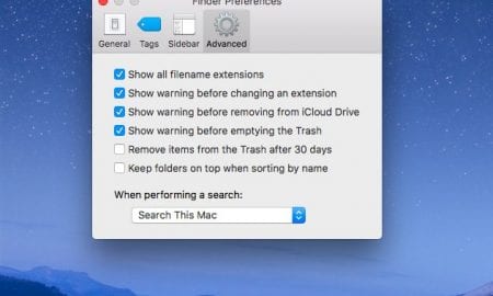 Cara Mengubah dan Menampilkan Extensi File di Mac fitur