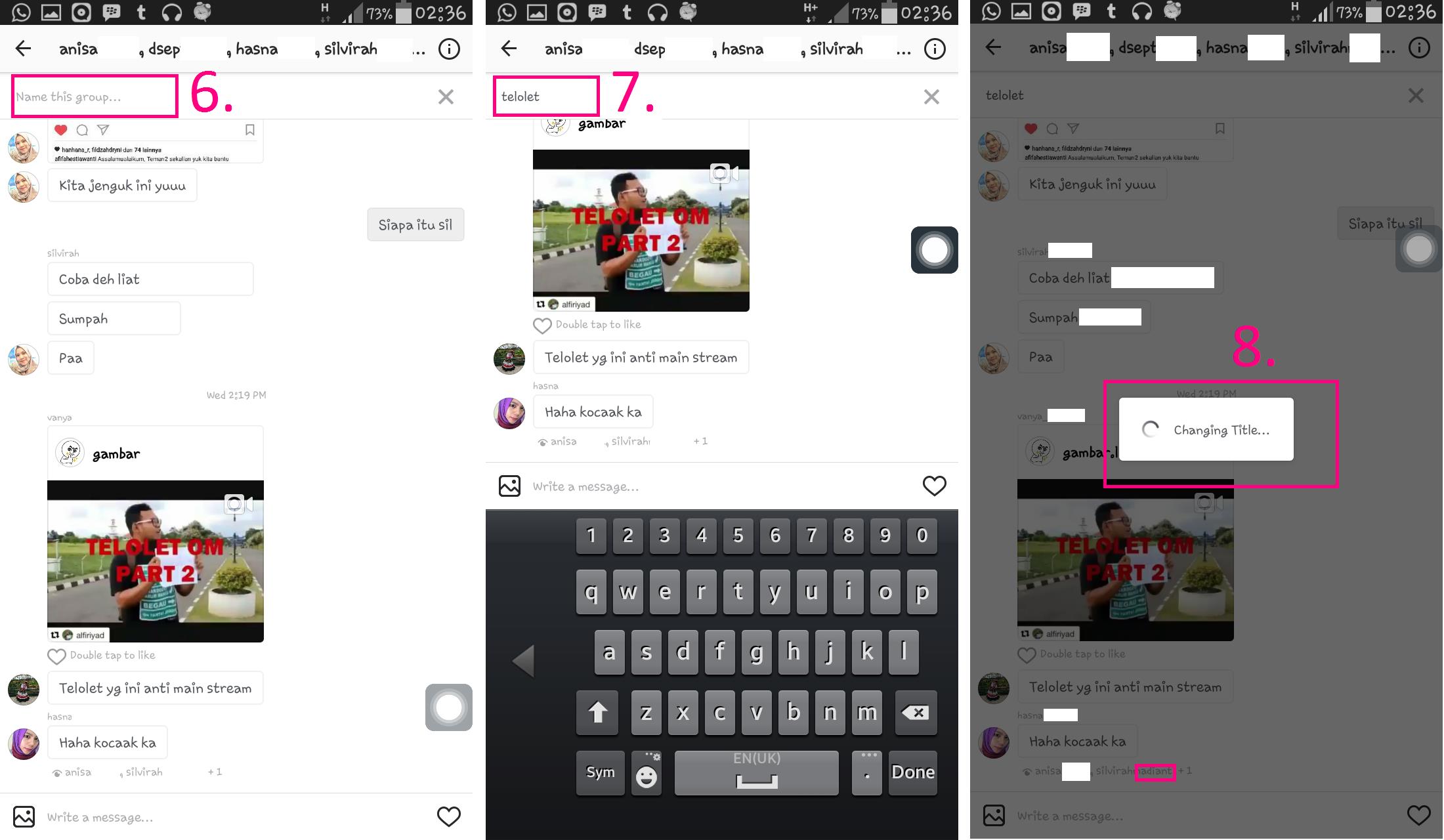 Cara Membuat Chat Group Di Instagram Inwepo