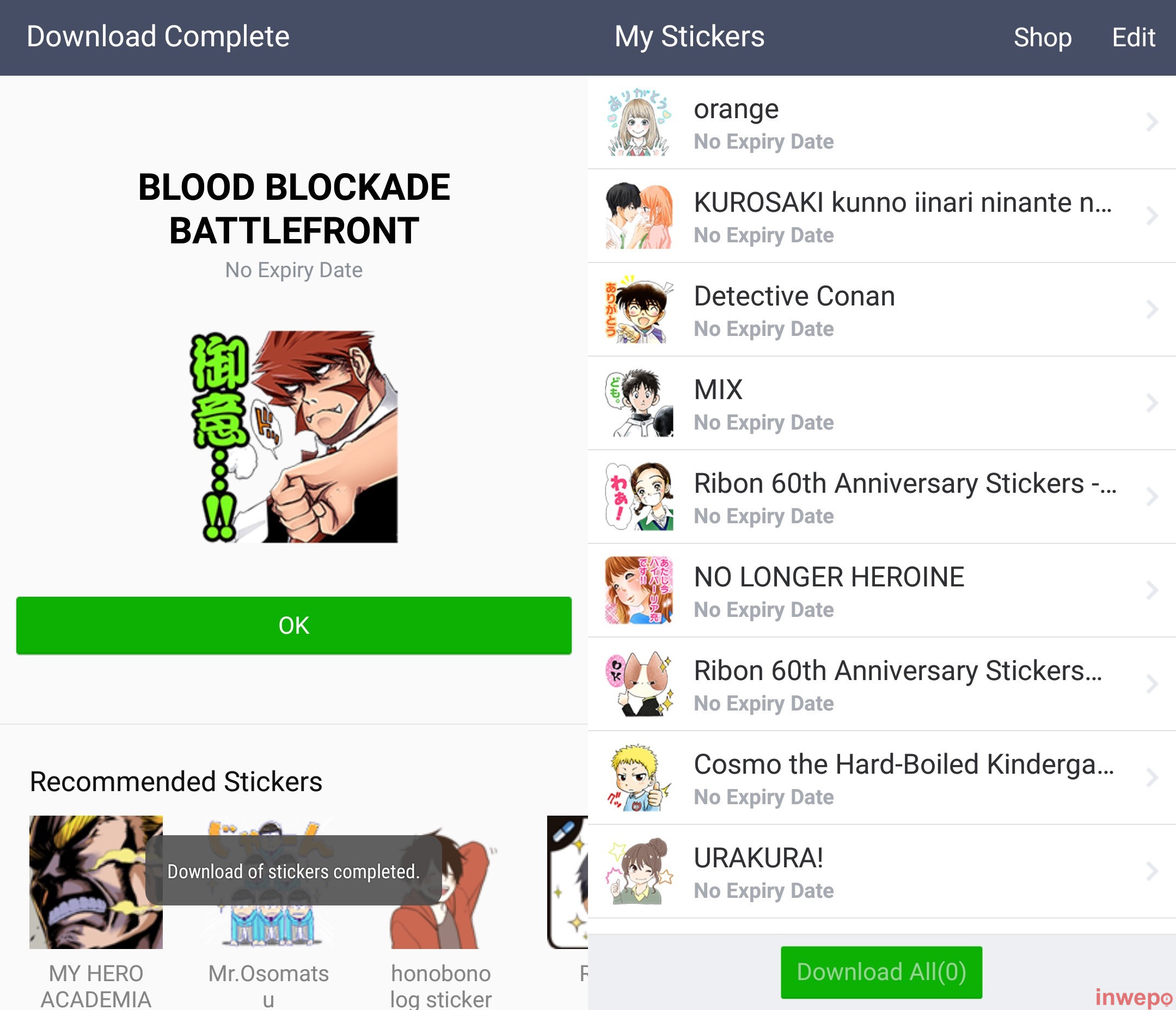  Cara  Download  58 Stiker  LINE  Manga Gratis Inwepo