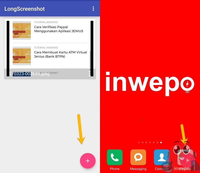 Cara Screenshot Panjang di Android dan iOS | Inwepo