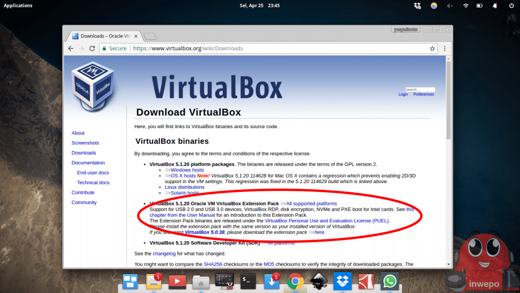 yus yulianto virtualbox 1