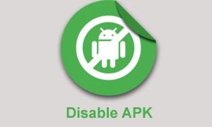 cara disable apk android