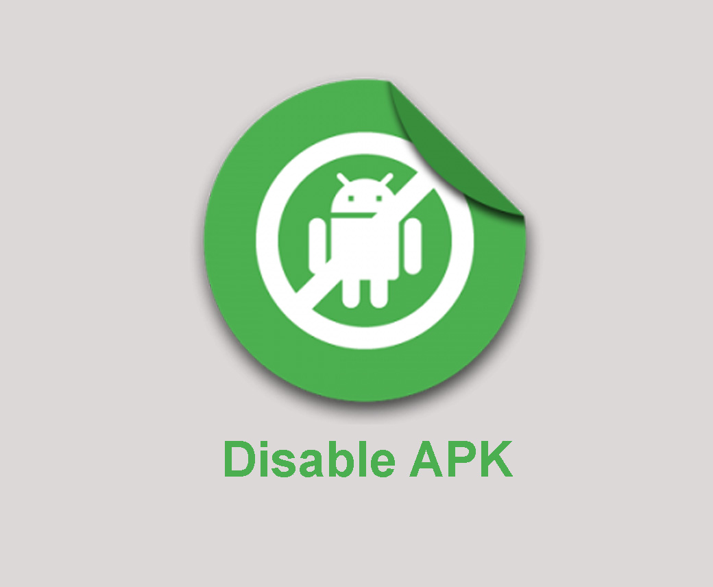 cara disable apk android