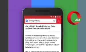 Cara Ubah Mode Baca Menjadi Mode Normal di Opera Mini featured