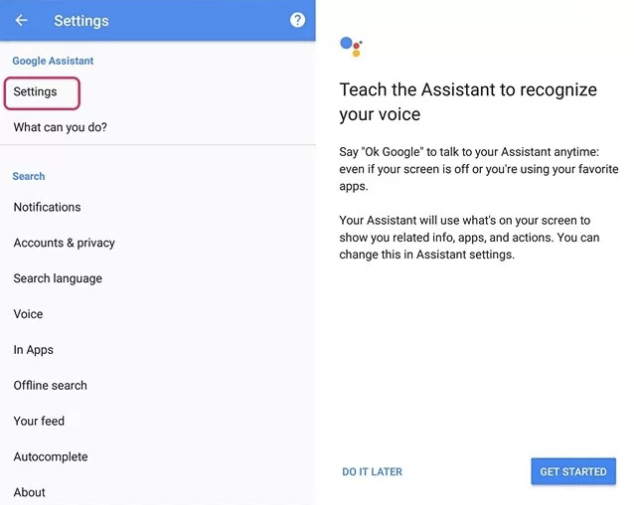 Cara Mengaktifkan Google Assistant di Android 7