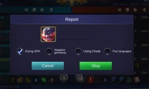 cara report pemain di game mobile legends