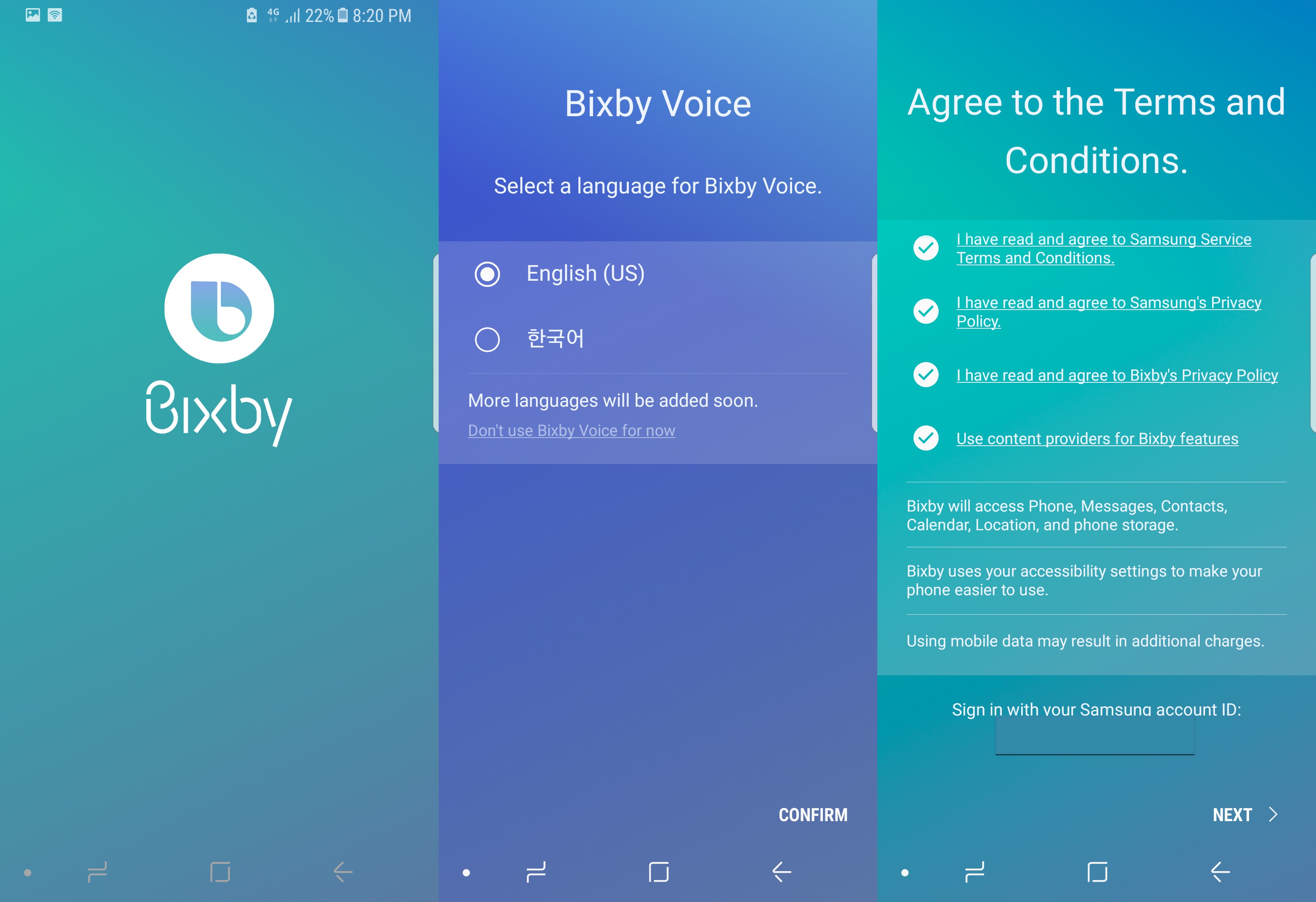 Cara Mengaktifkan Bixby Voice di Galaxy S8