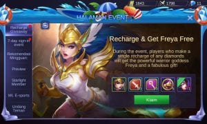 cara mendapatkan hero freya mobile legends dengan pulsa 3000 featured