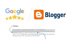 Cara Terbaru Menambahkan Rating Bintang 5 di Blogspot dan Pencarian Google