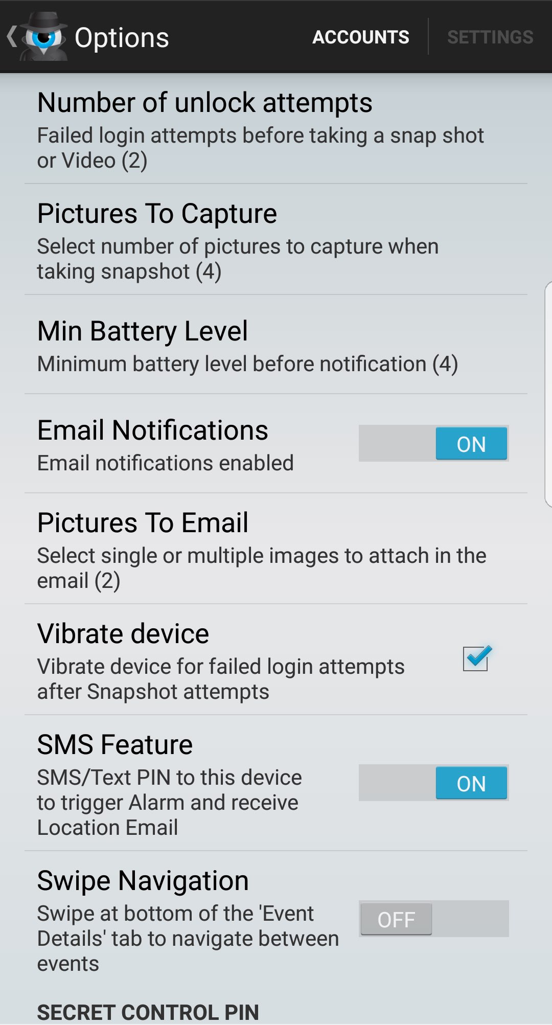 Cara Foto Wajah si Pencuri Saat Membuka Pola Kunci di Android 3