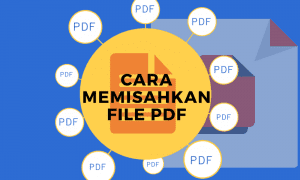 cara memisahkan file pdf