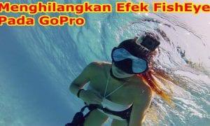 Cara Menghilangkan Efek Lengkung Pada Action Cam