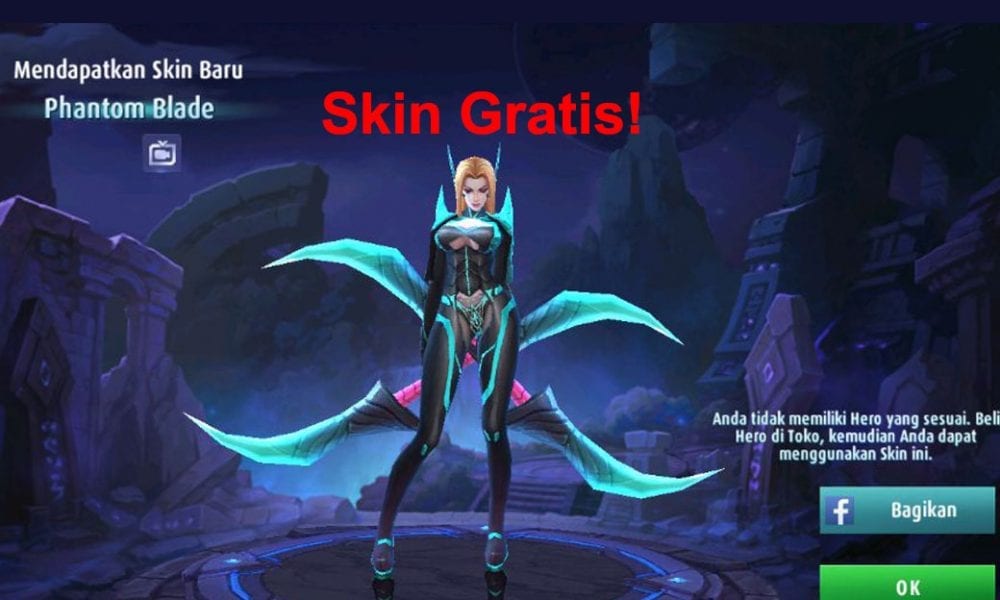 Cara Mudah Mendapatkan Skin Gratis Mobile Legends Inwepo